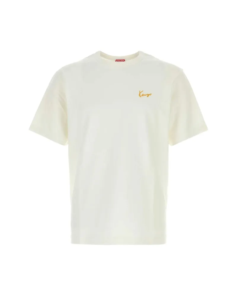 Kenzo Work And Play T-shirt Neutrals