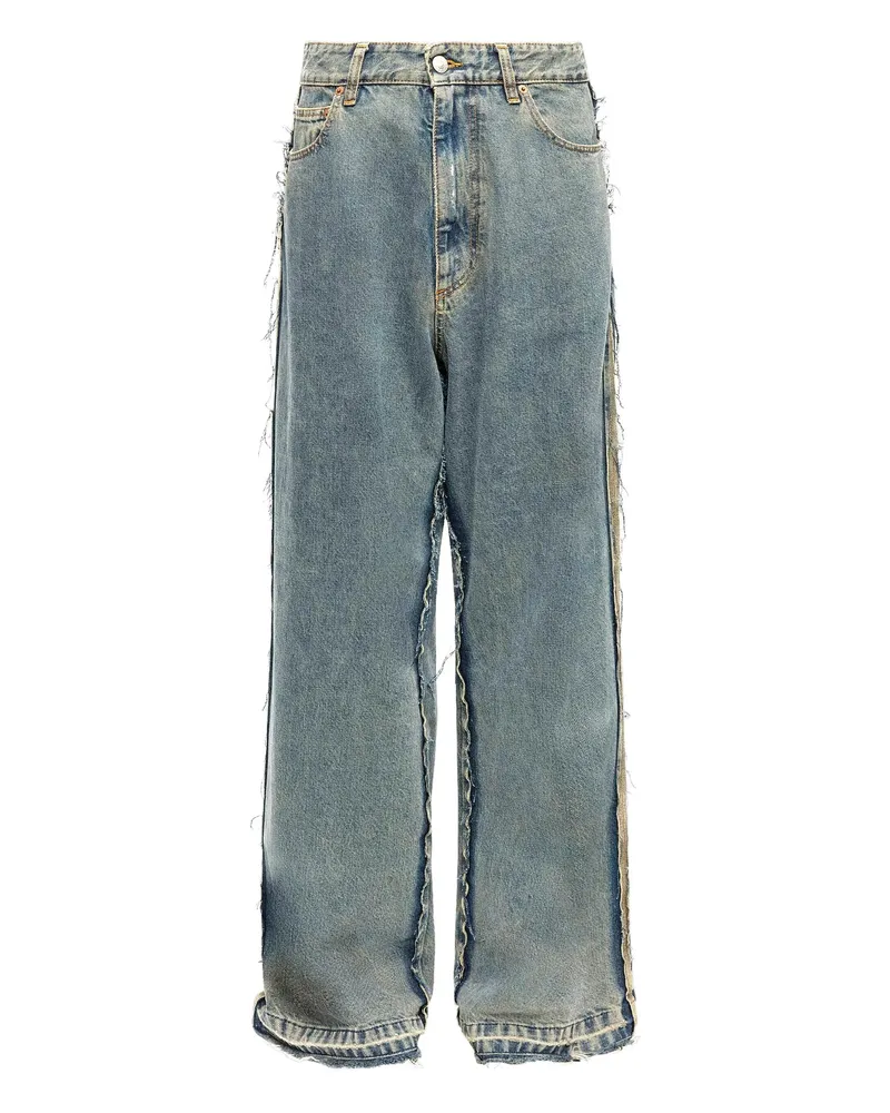 Maison Margiela Wide-leg Jeans Blue