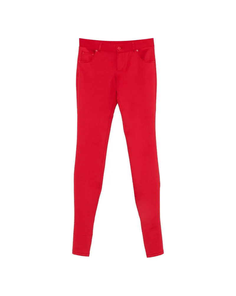 Gucci Stirrup Leggings Red