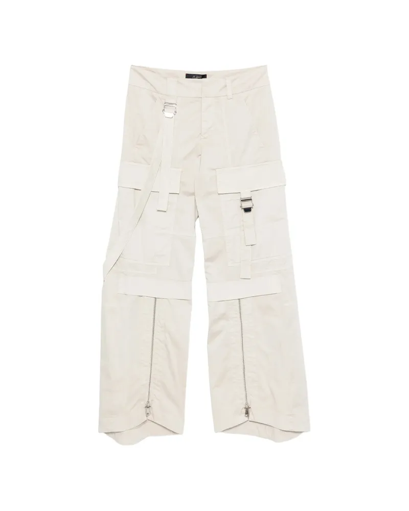 Seafarer Strap Zip Trousers Neutrals