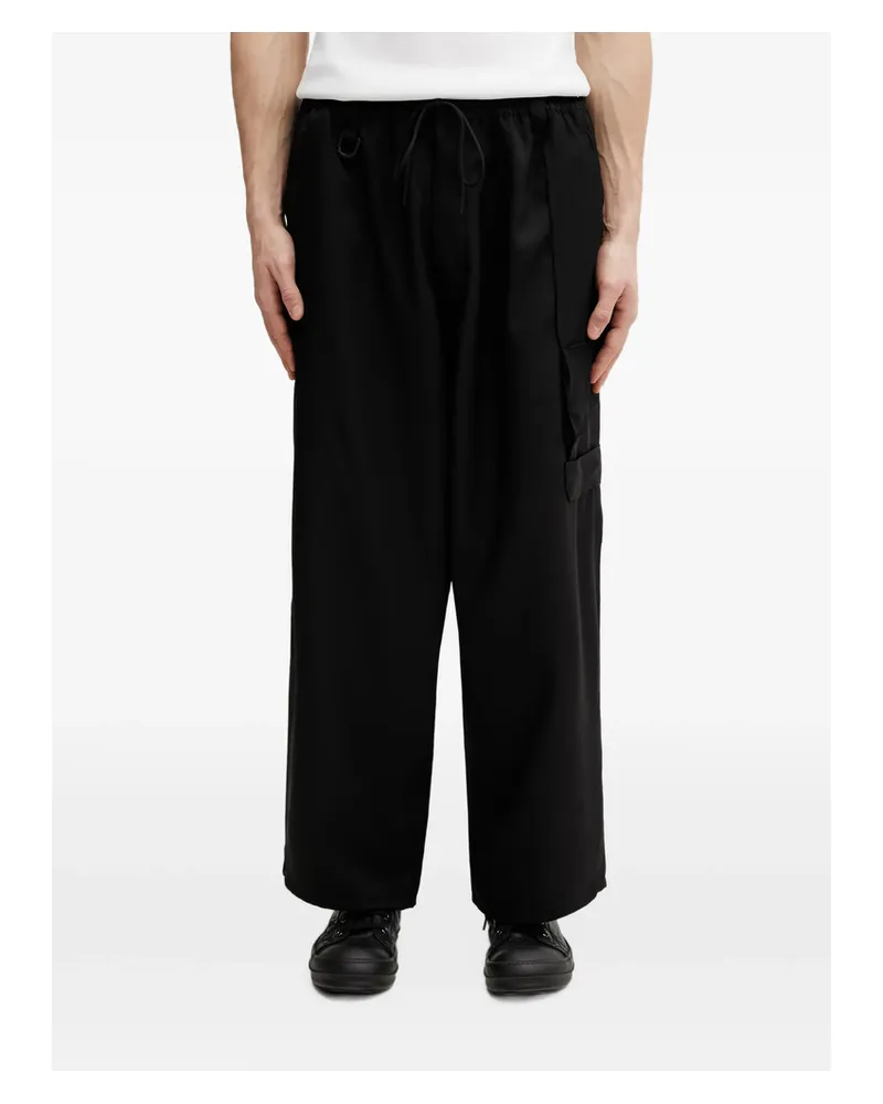 Y-3 Sport Uniform Straight Trousers Black