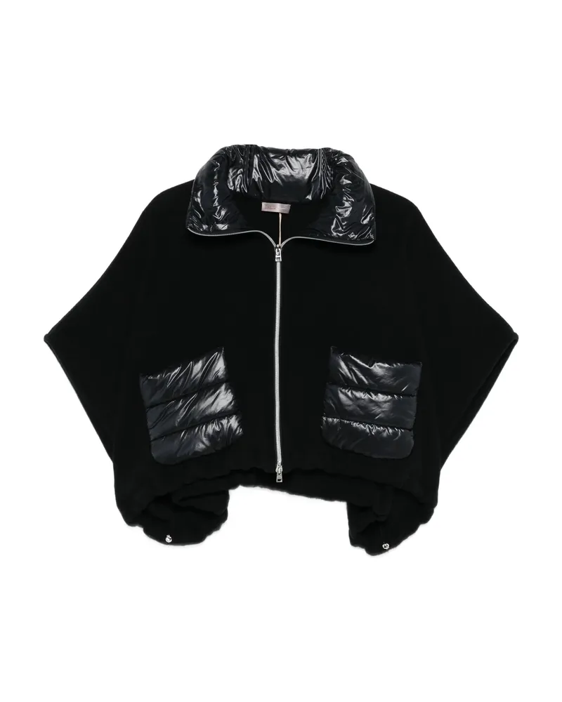 Herno Quilted Panelled Jacket Black