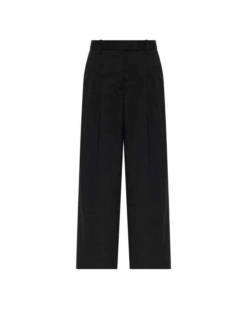 By Malene Birger Taalia Pleated Trousers Black