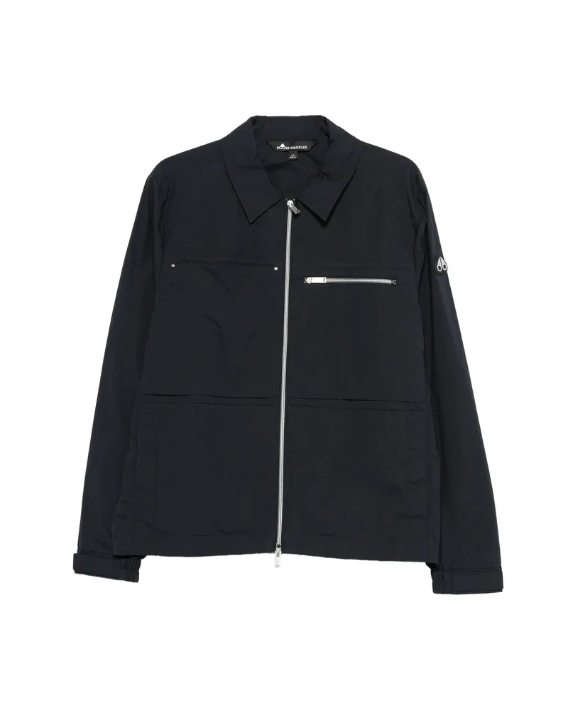 Moose Knuckles Topflight Shirt Jacket Blue