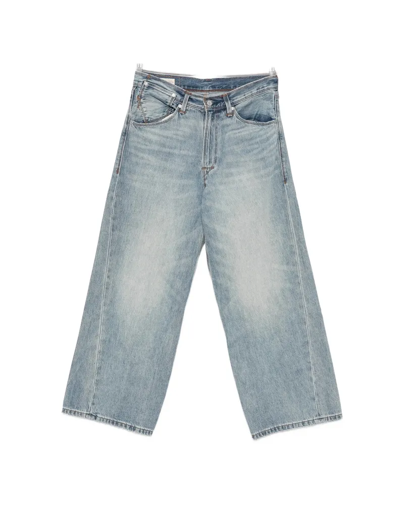 Levi's Faded Wide-leg Jeans Blue