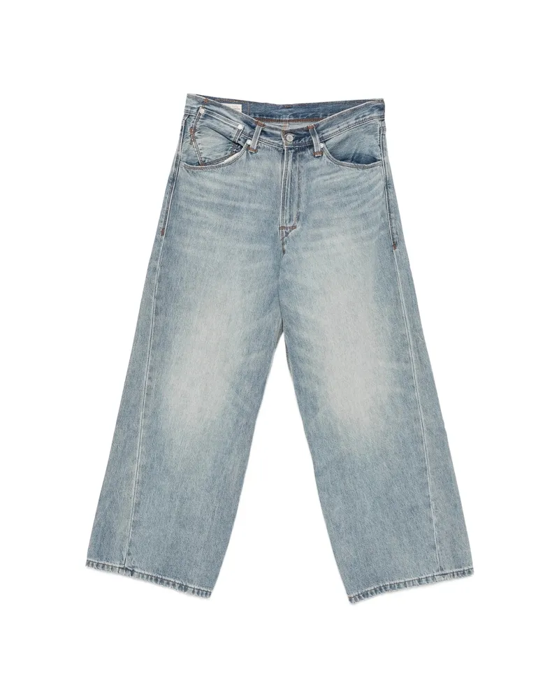 Levi's Faded Wide-leg Jeans Blue