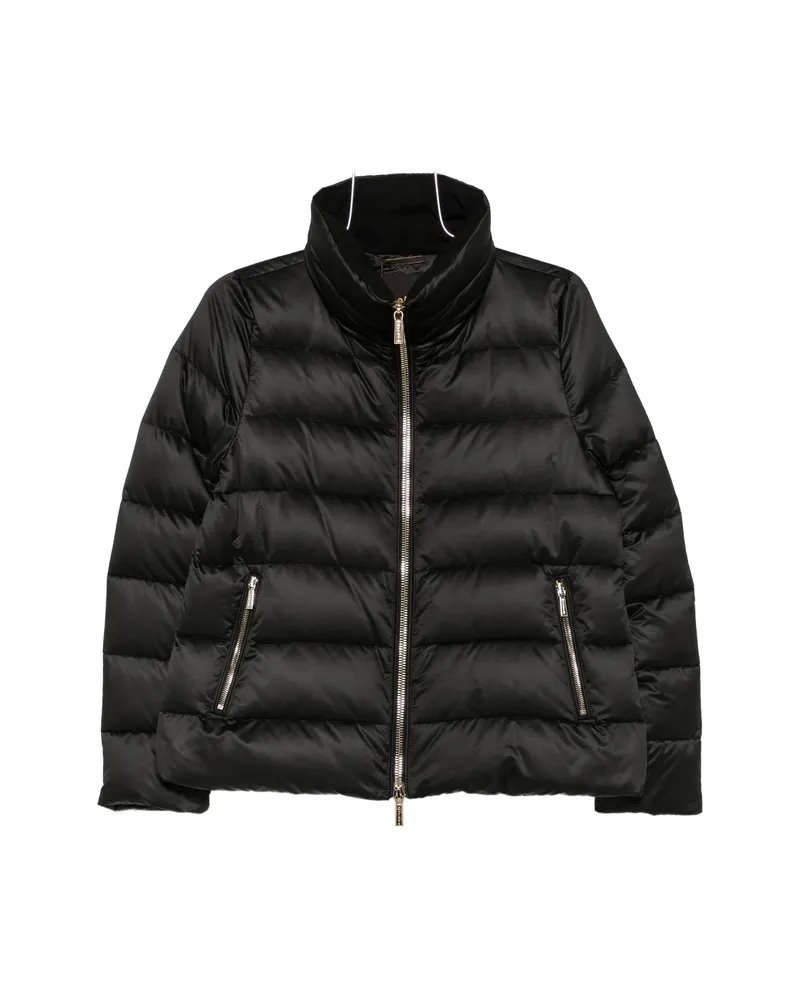 MOORER Argentea Quilted Jacket Black
