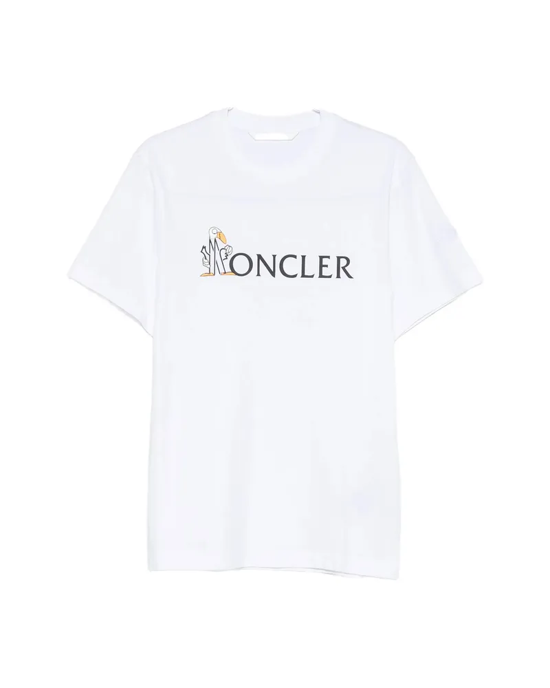 Moncler T-shirts And Vests White