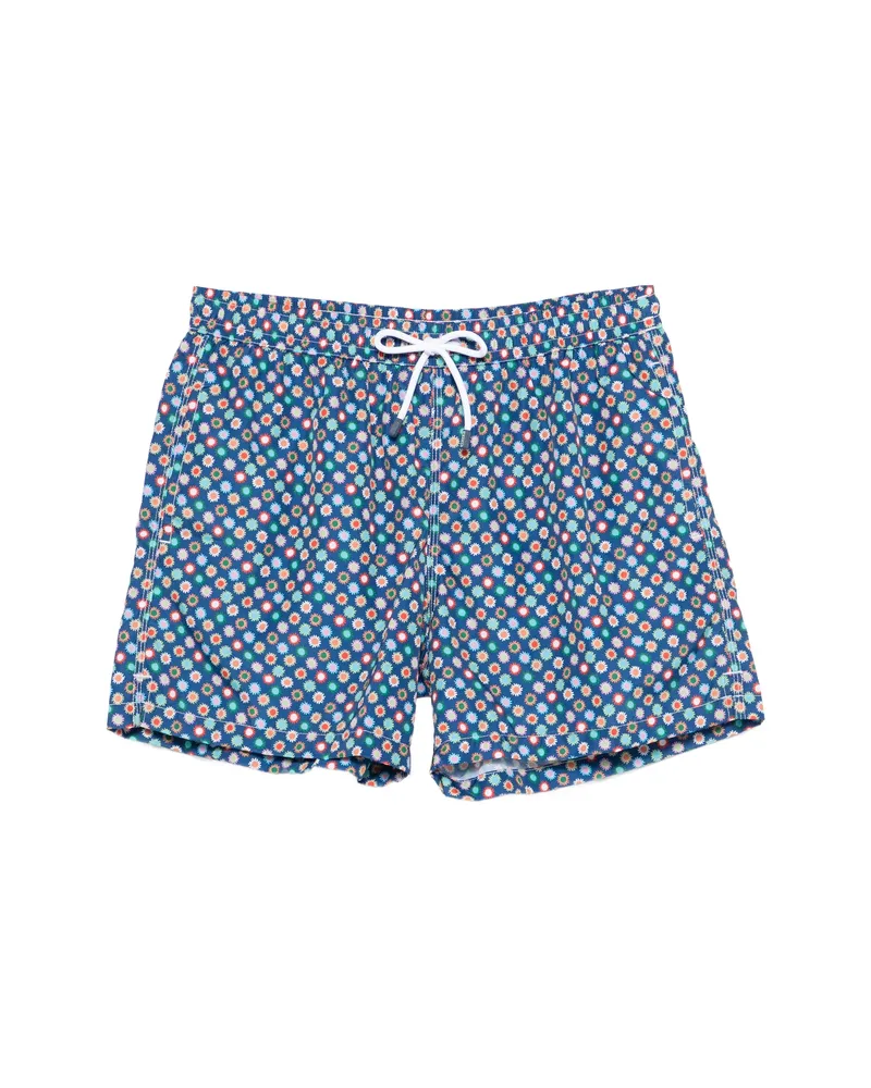Fedeli Madeira Swim Shorts Blue