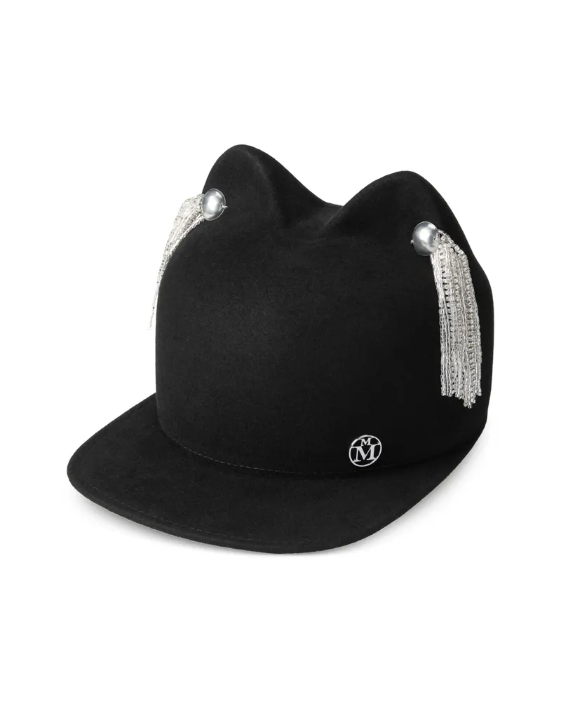 Maison Michel Jamie Cap Black