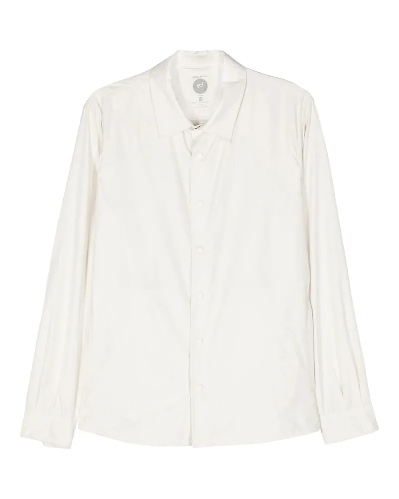 MAZZARELLI Long-sleeve Shirt Jacket Neutrals