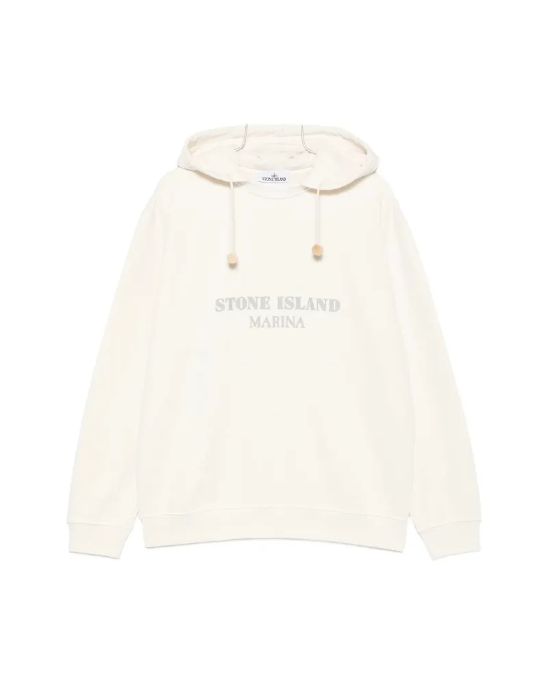 Stone Island Marina Hoodie White