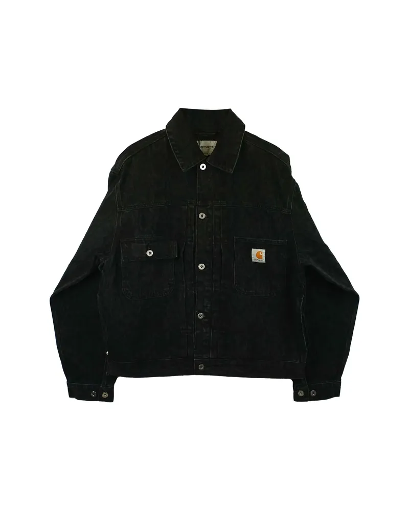 Carhartt WIP Belmar Snake Camo Jacket Black