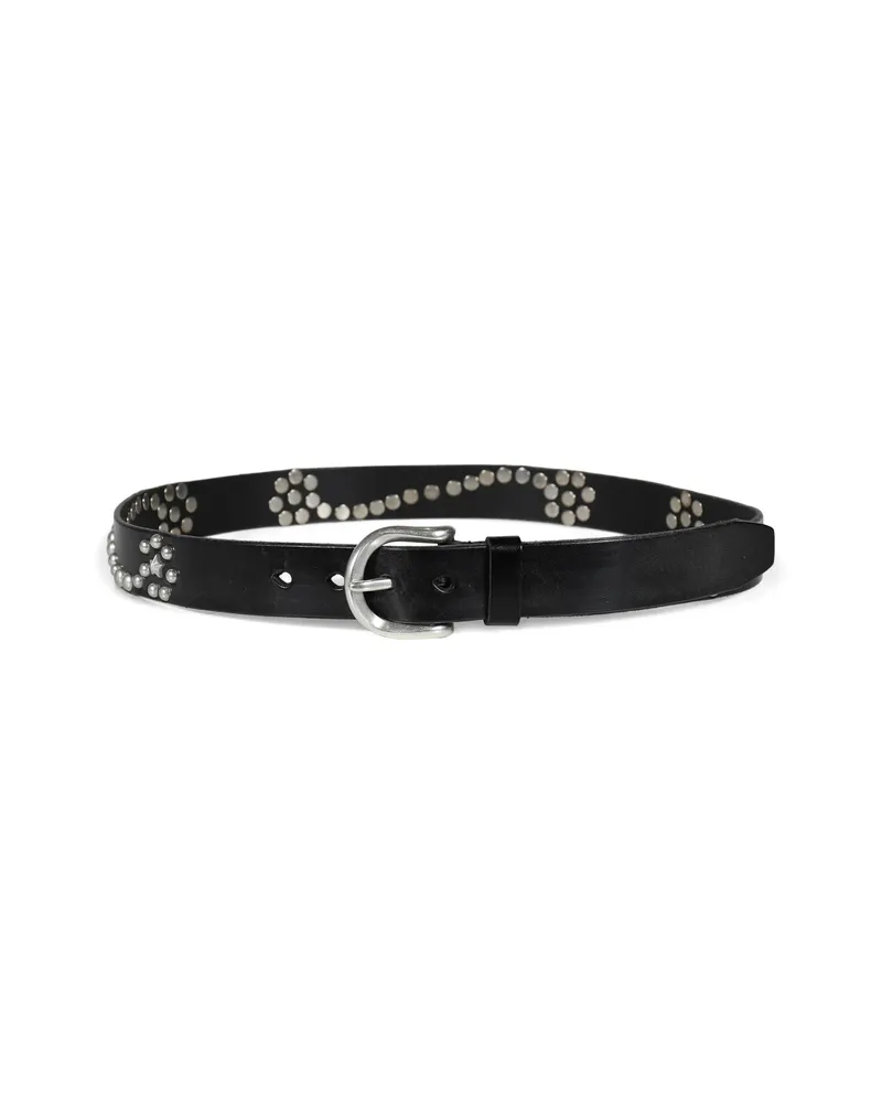 Our Legacy Star Studded Belt Black