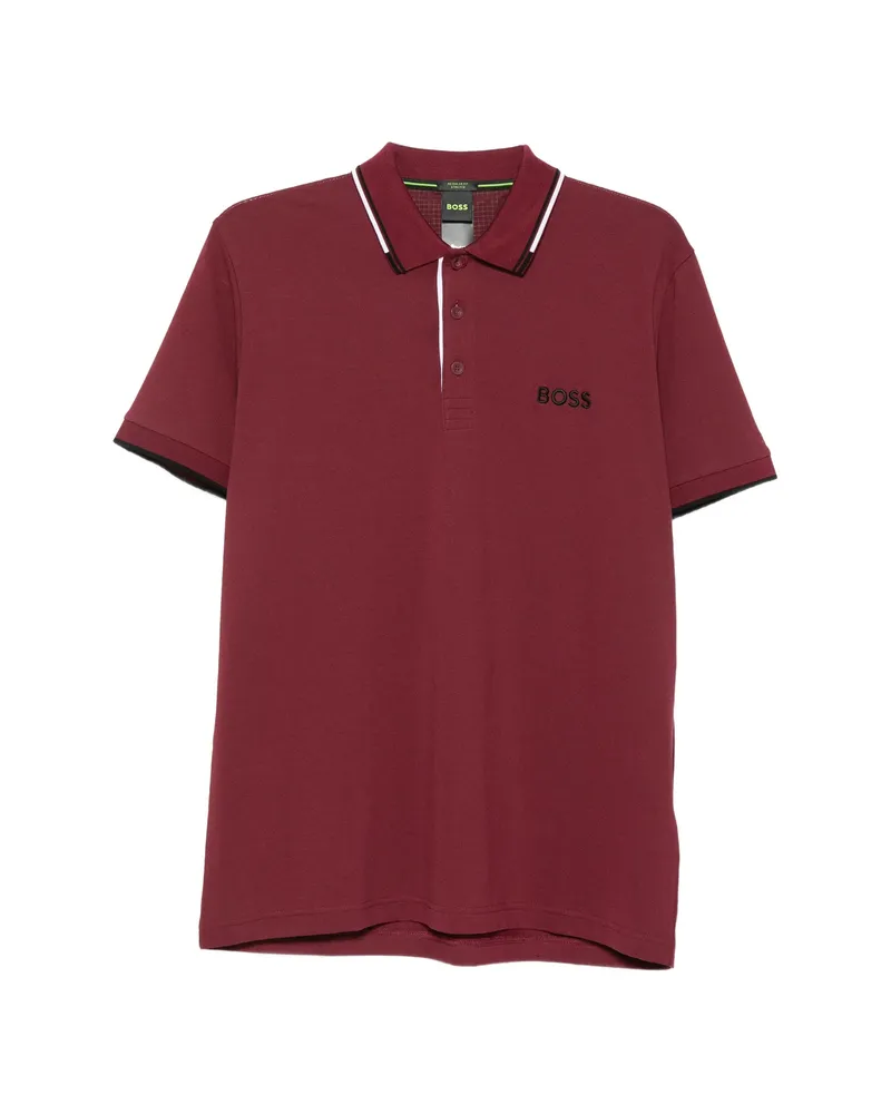 HUGO BOSS Polo Shirts Red