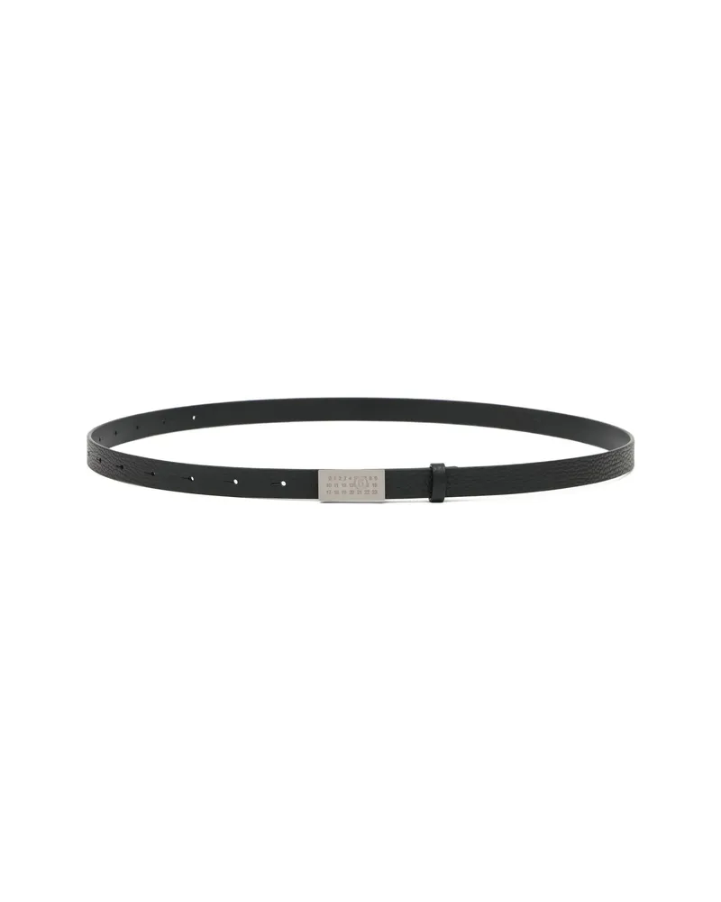 Maison Margiela Numeric Plaque Belt Black