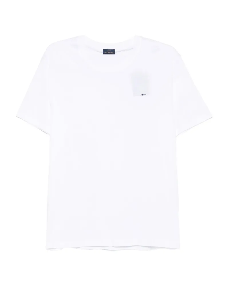 Paul & Shark Logo-detail T-shirt White