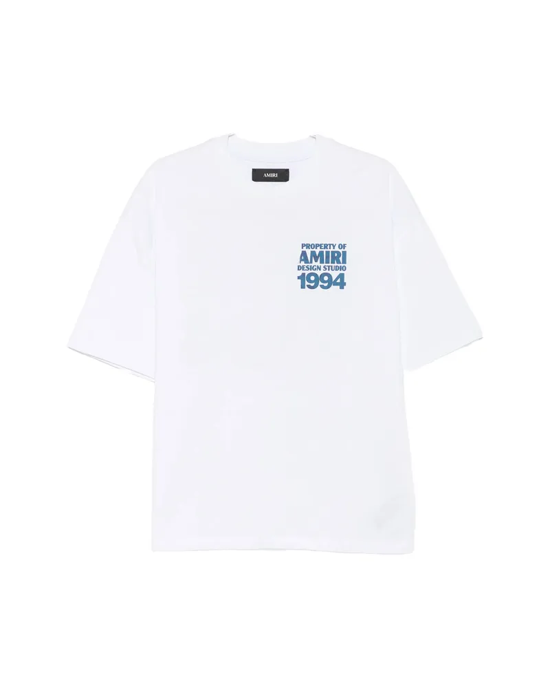 Amiri Logo-print T-shirt White