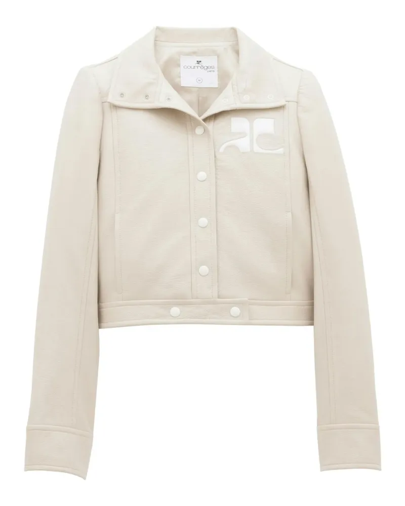 Courrèges Reedition Vinyl Jacket Neutrals