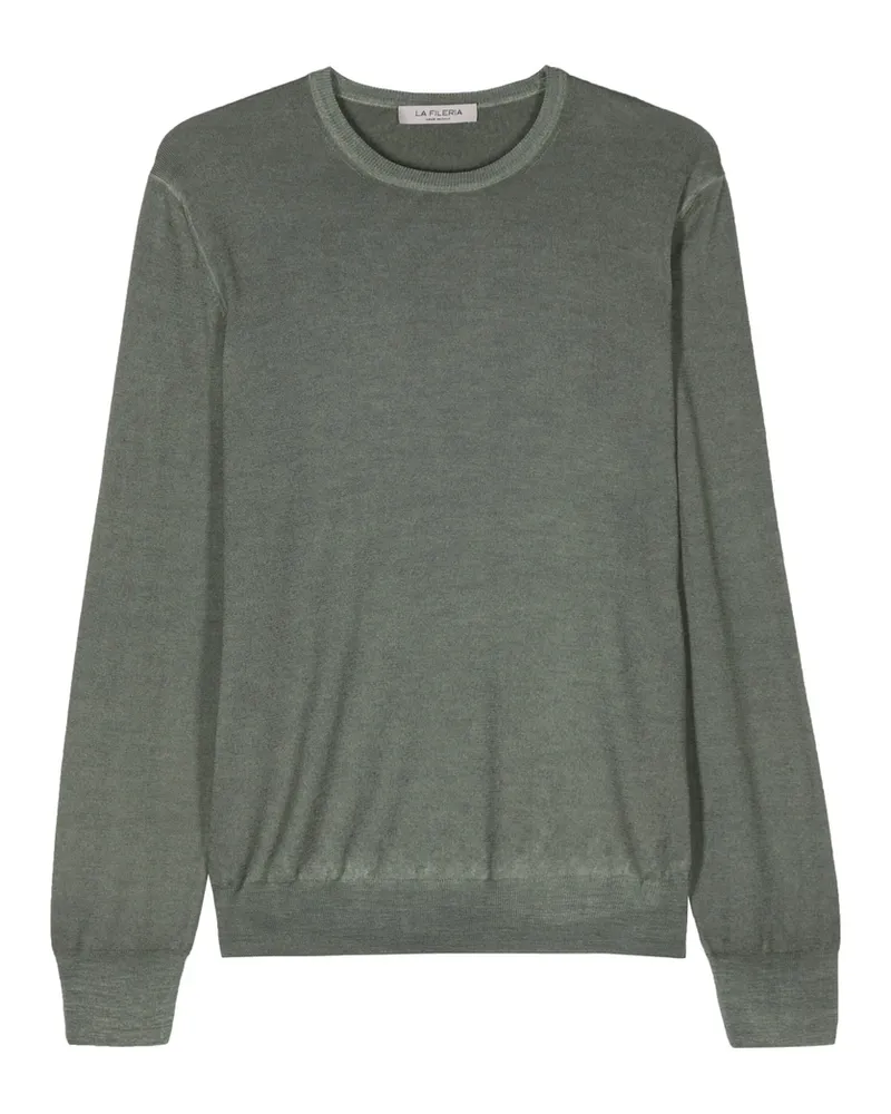 La Fileria Fine-knit Jumper Green