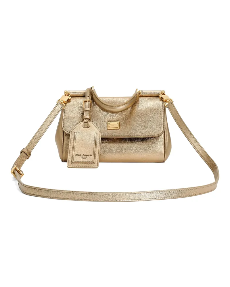Dolce & Gabbana My Sicily Handbag Gold