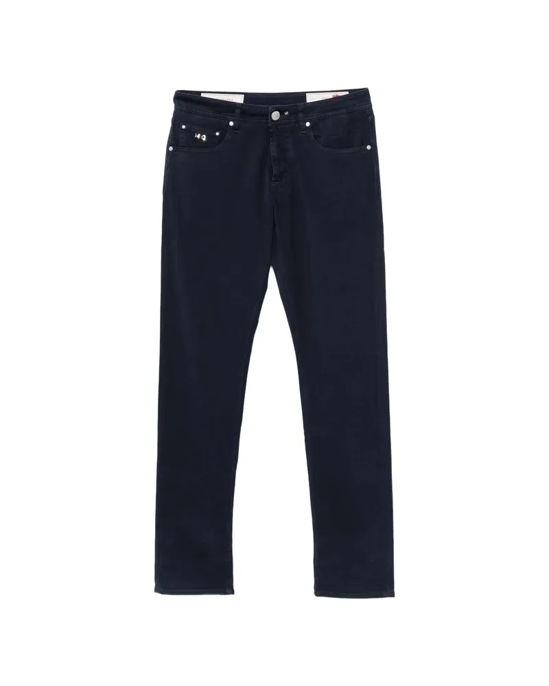 Tramarossa Michelangelo Logo-patch Trousers Blue