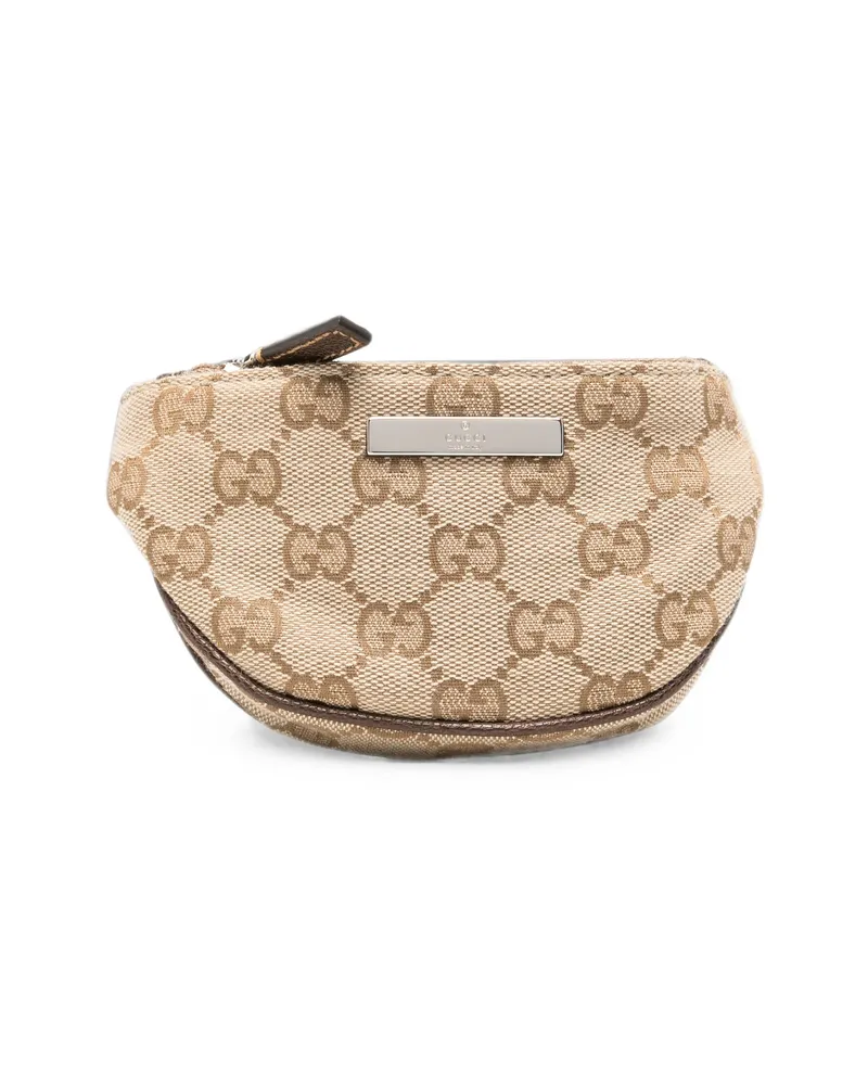 Gucci GG Canvas Coin Purse Neutrals