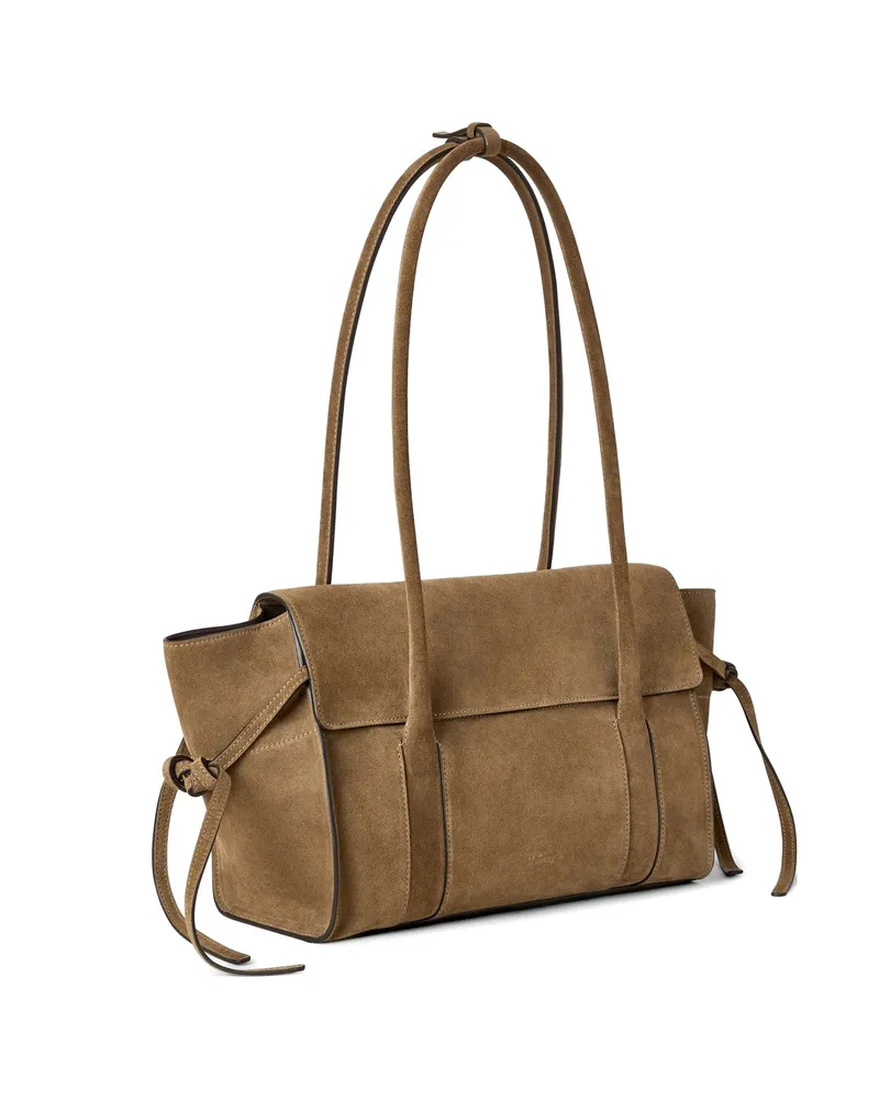 Mulberry Small Bayswater Flap-top Tote Bag Brown