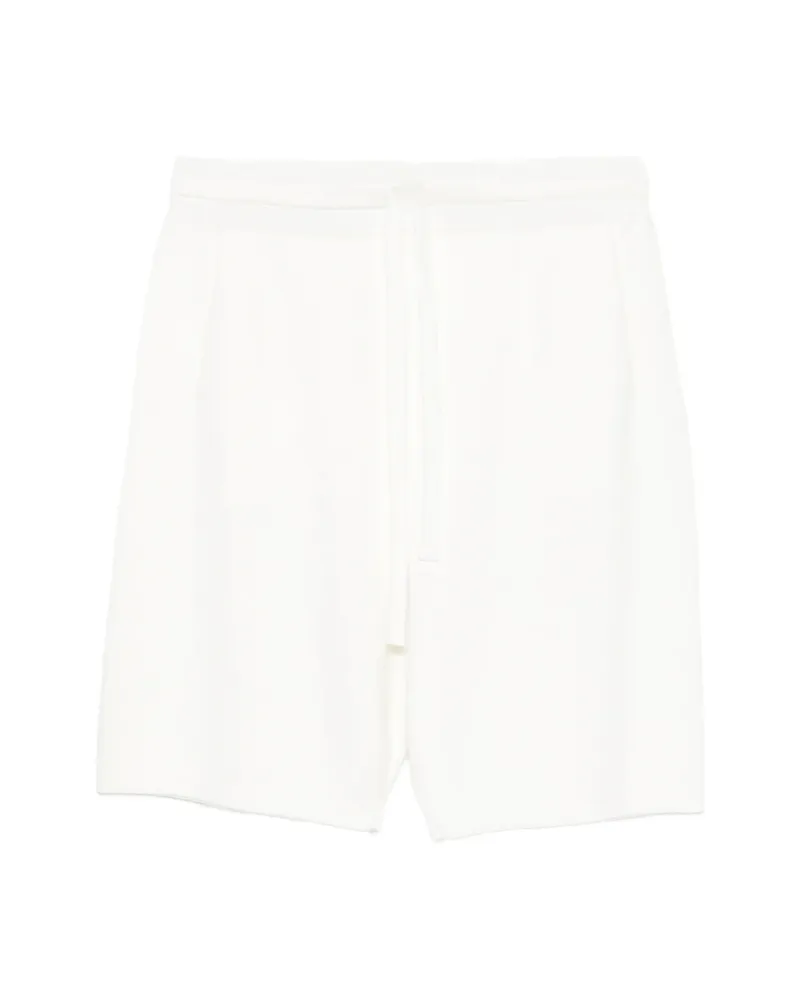 Scaglione Drawstring Shorts White