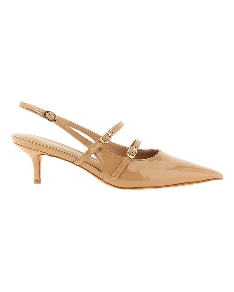 Twin-Set Slingback Pumps Neutrals