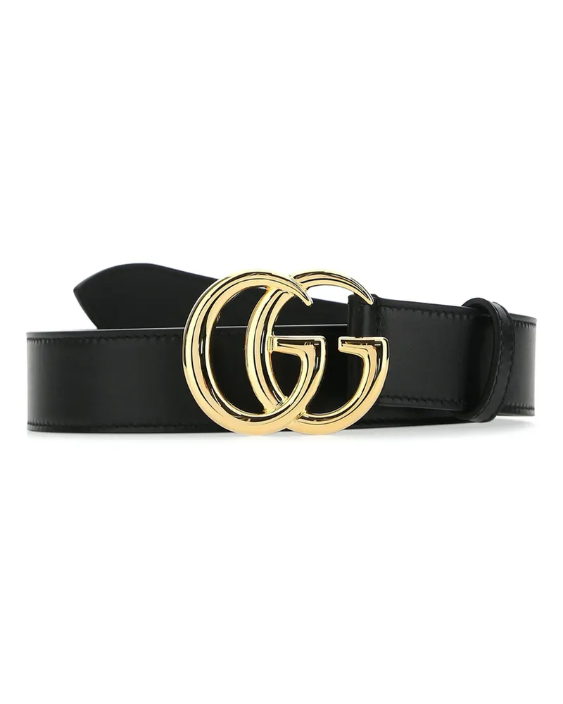 Gucci GG Marmont Leather Belt Black