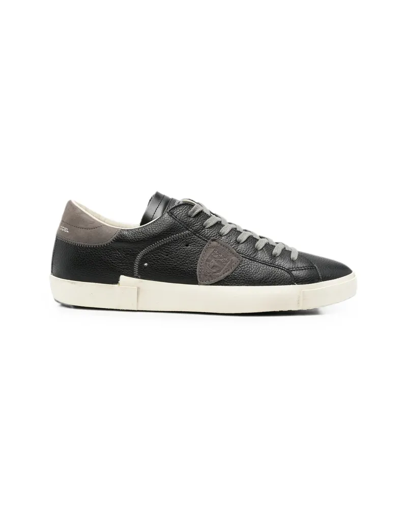 Philippe Model Leather Sneakers Black
