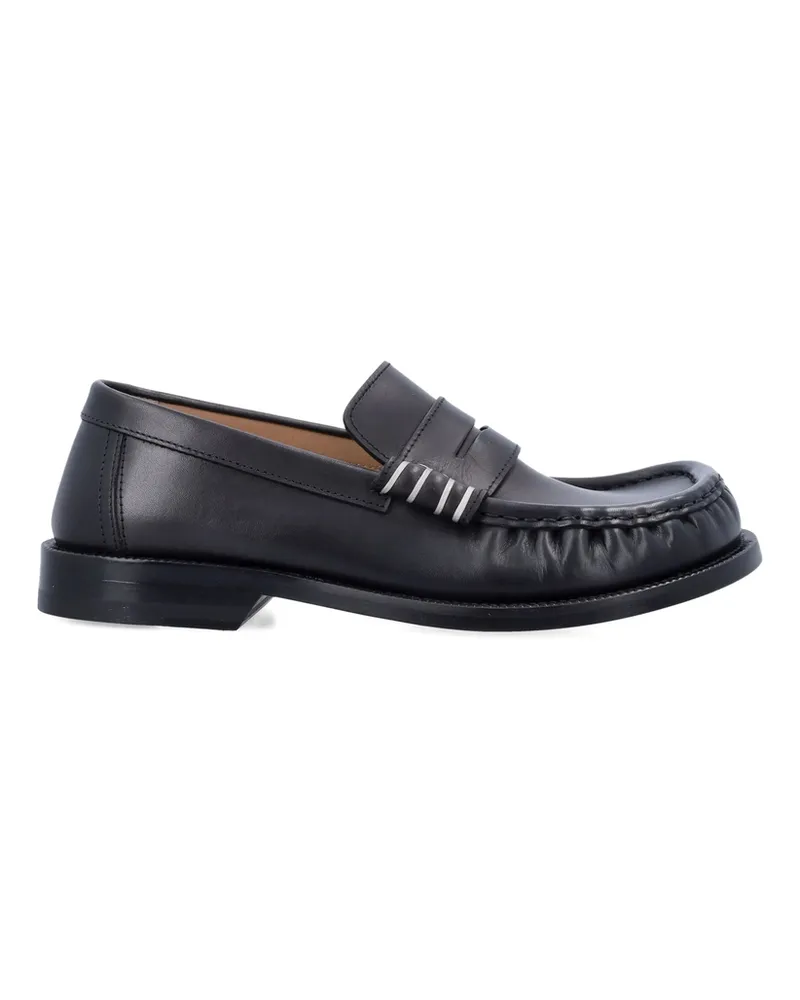 J.W.Anderson Leather Loafers Black