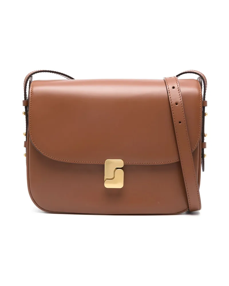 Soeur Maxi Belissima Cross Body Bag Brown