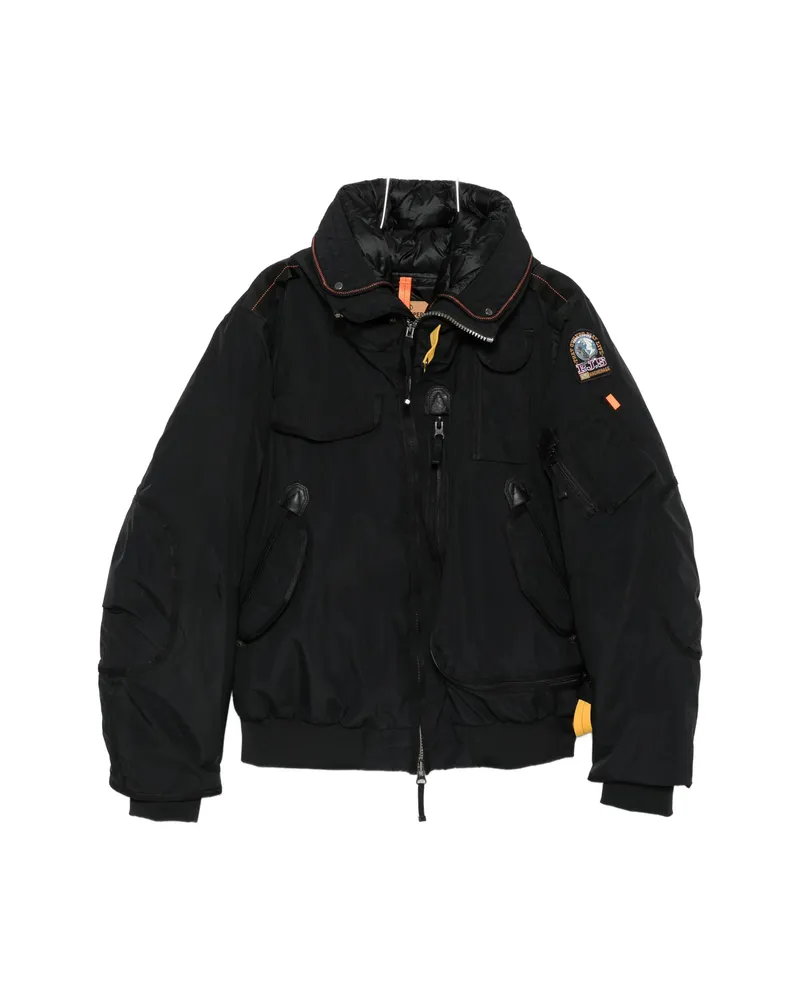 Parajumpers Hooded Multi-pocket Jacket Black