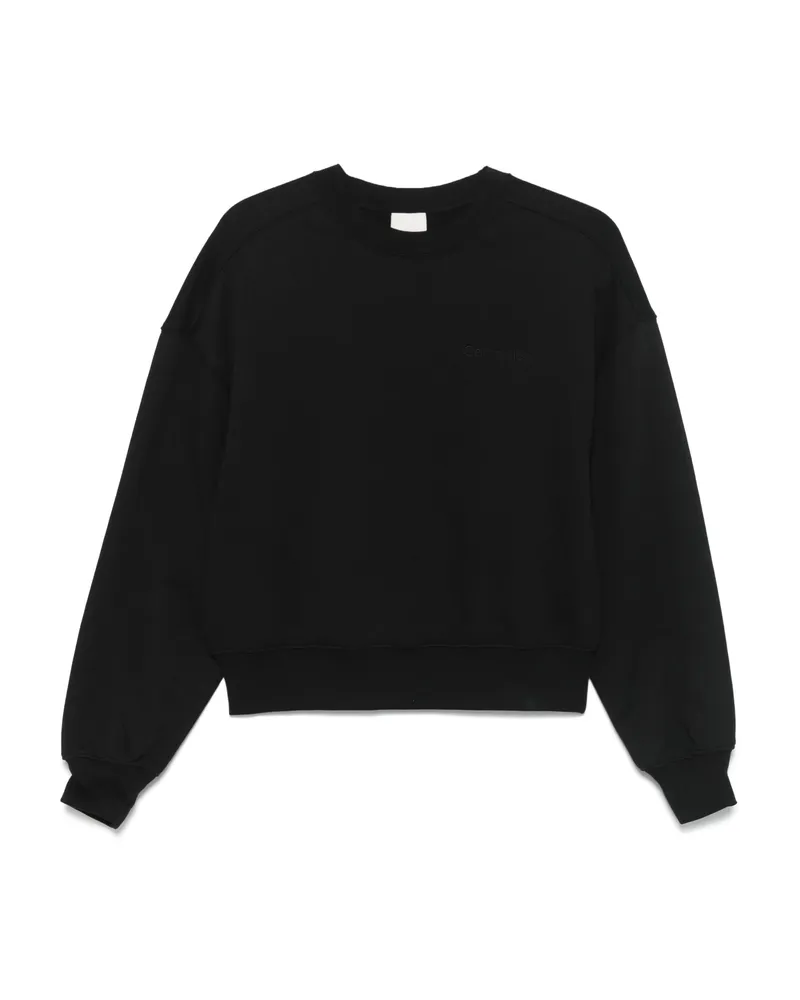 Calvin Klein Cotton Sweatshirt Black