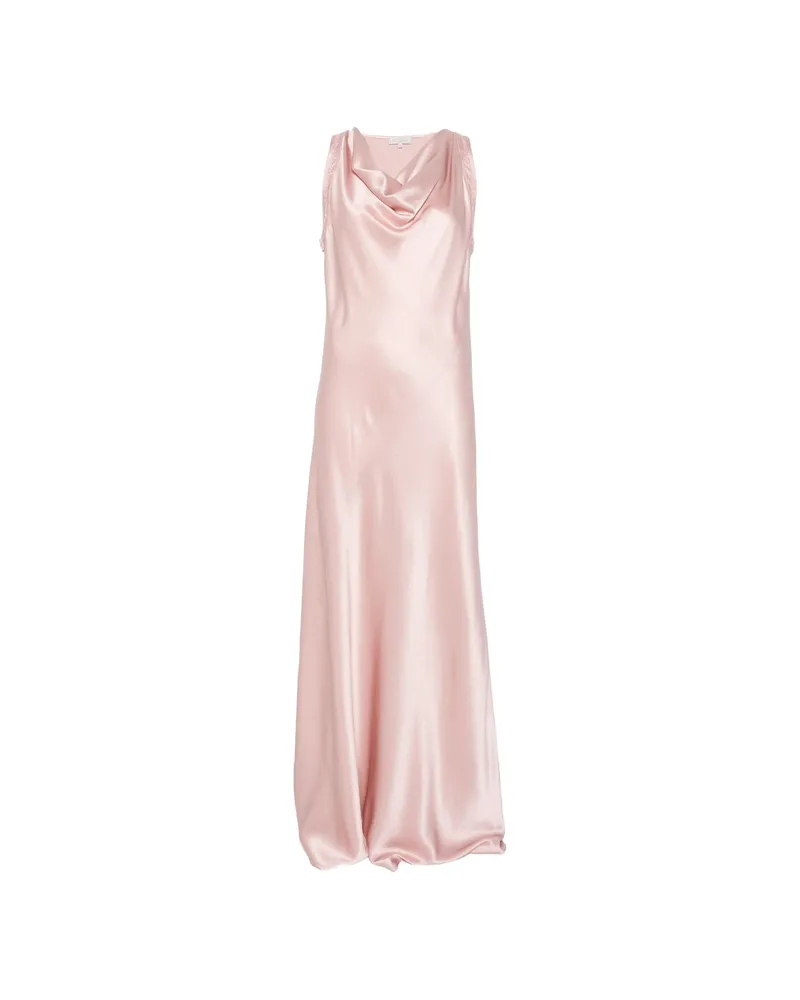 Antonelli Firenze Marcus Embellished Cowl-neck Maxi Dress Pink