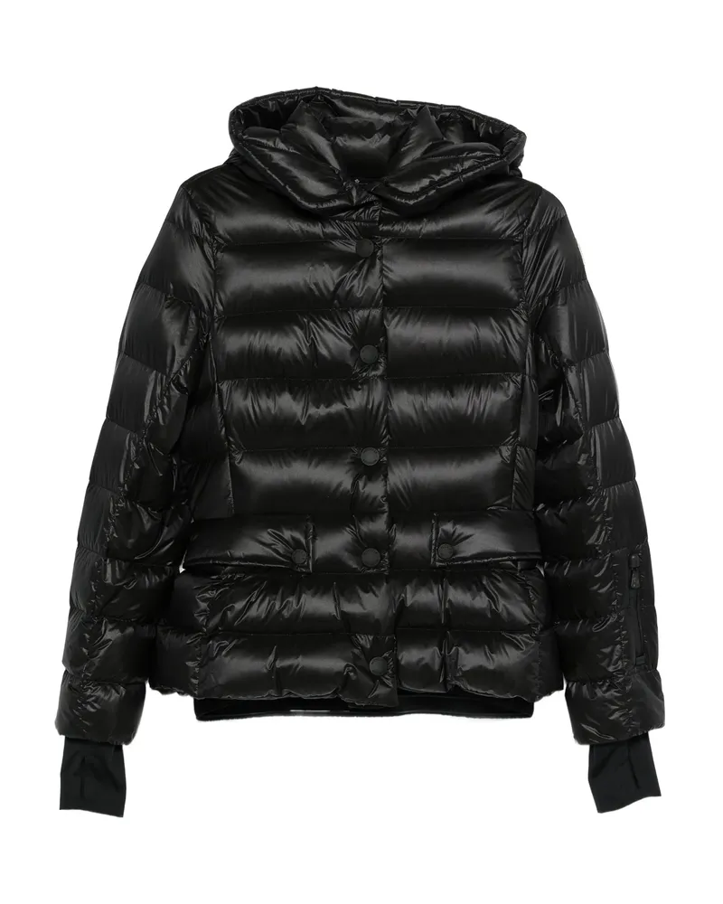 Moncler Hooded Padded Jacket Black