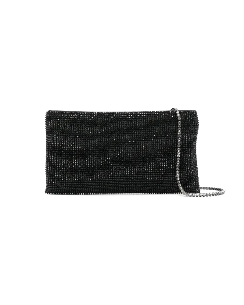 Benedetta Bruzziches Small James Clutch Bag Black