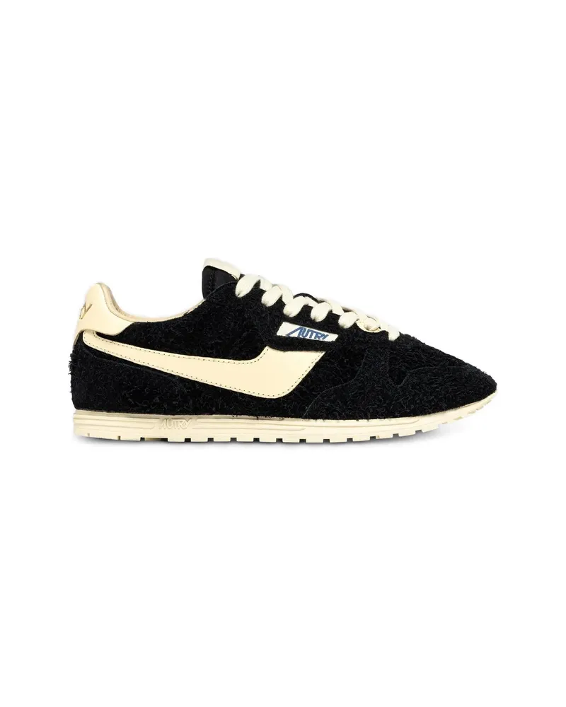 AUTRY Panelled Logo Sneakers Black