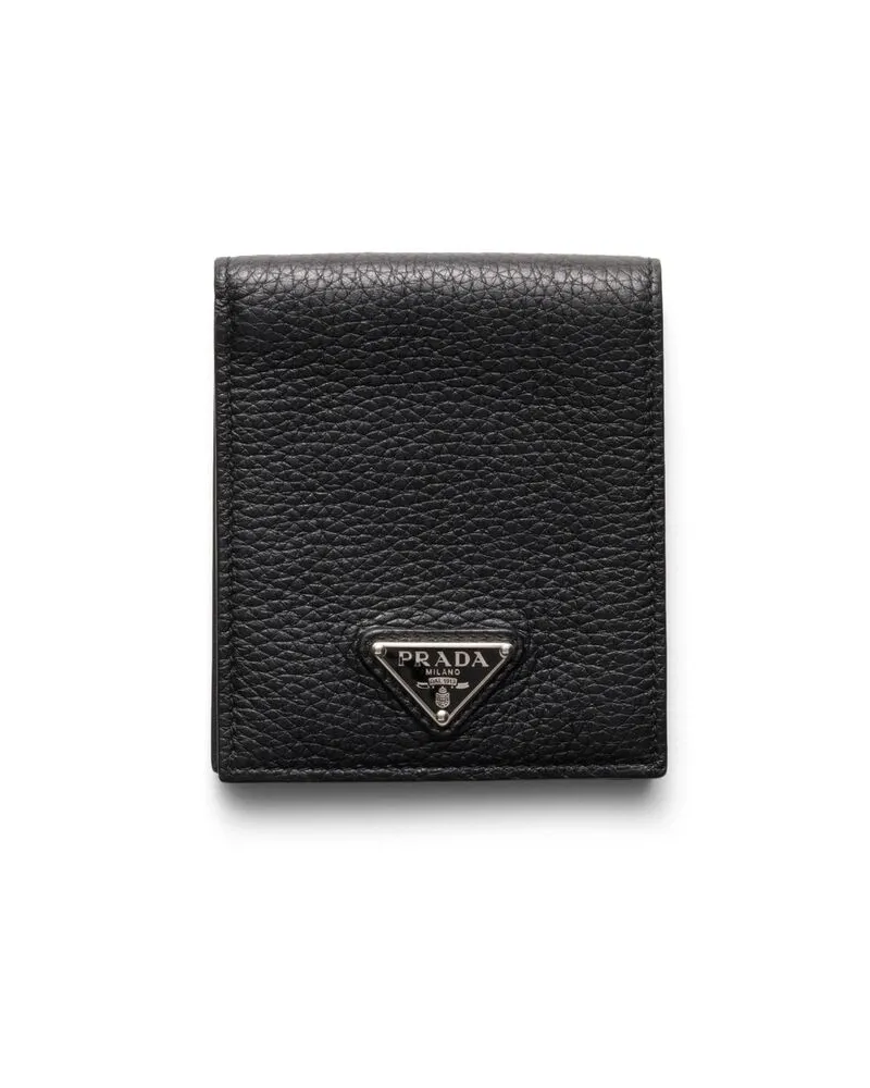 Prada Leather Wallet Black