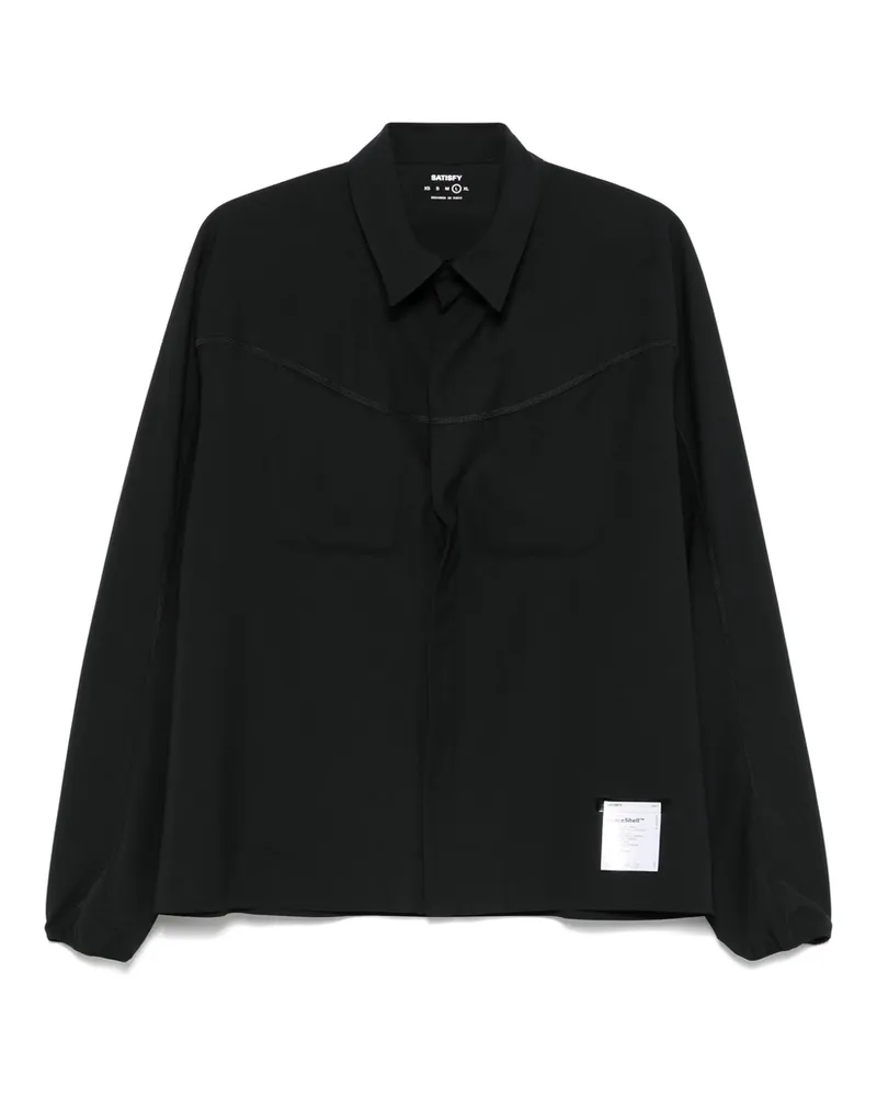 Satisfy River Shirt Black