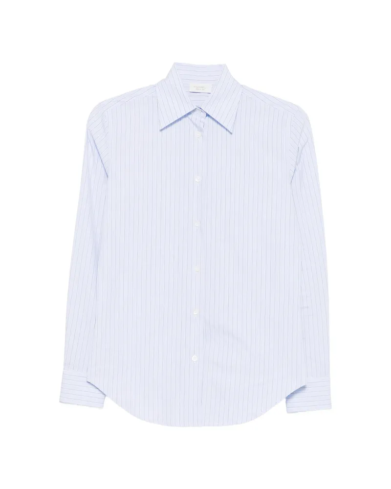 MAZZARELLI Striped-print Shirt Blue