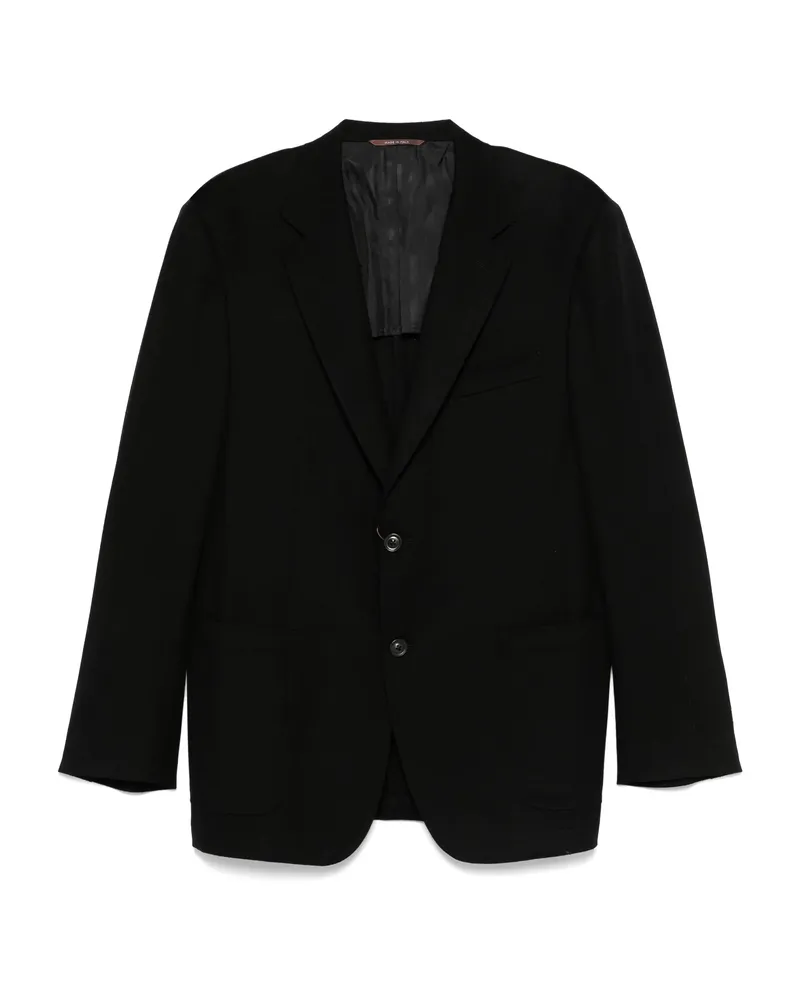Canali Wool Blazer Black