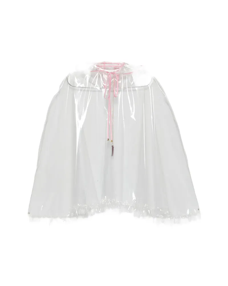 Vivetta Chain-detail Raincoat White