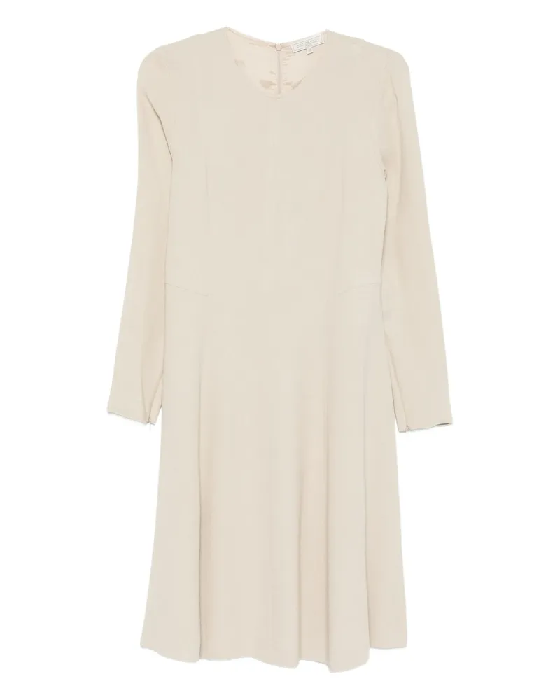 Antonelli Firenze Long-sleeve Dress Neutrals