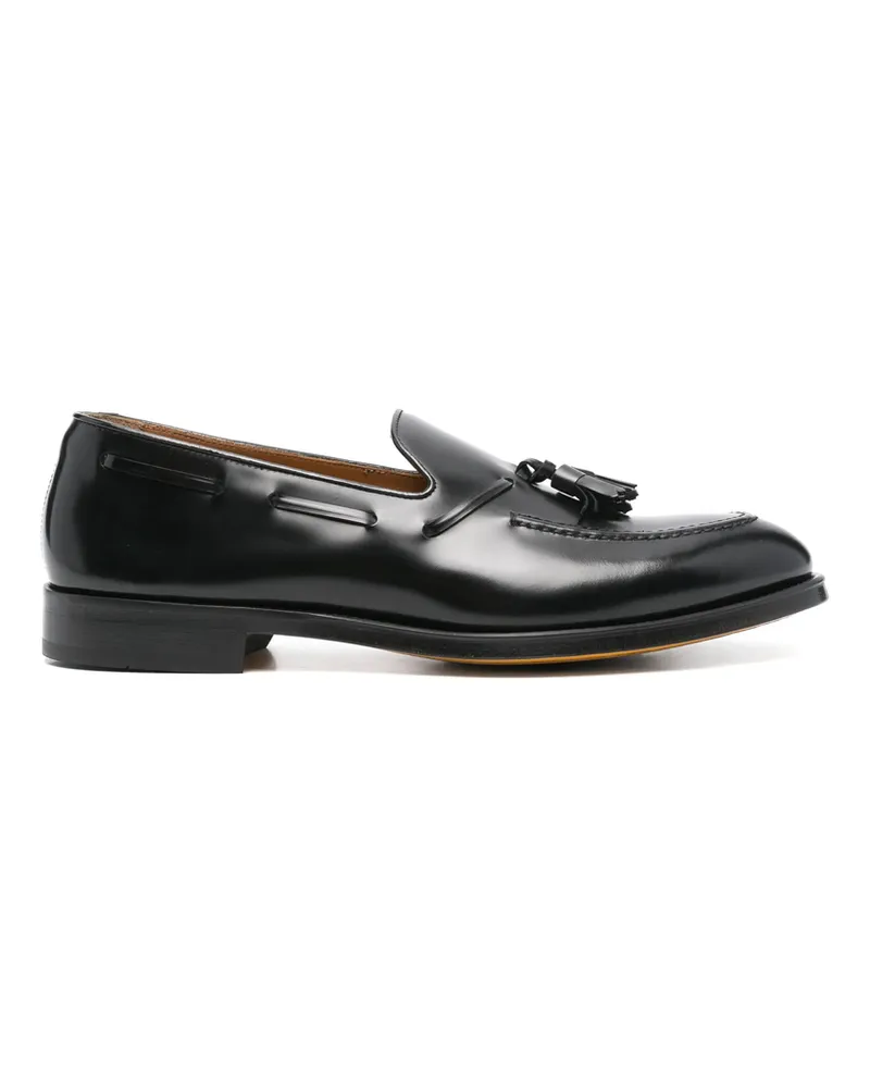 Doucal´s Leather Oxford Shoes Black