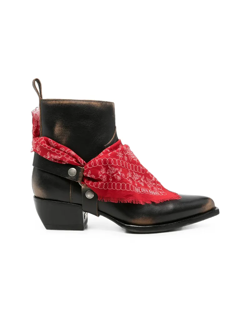 Golden Goose Debby Pointed-toe Boots Black