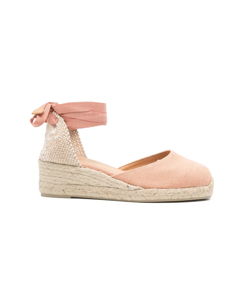 Castañer Carina Ankle-tie Espadrilles Pink