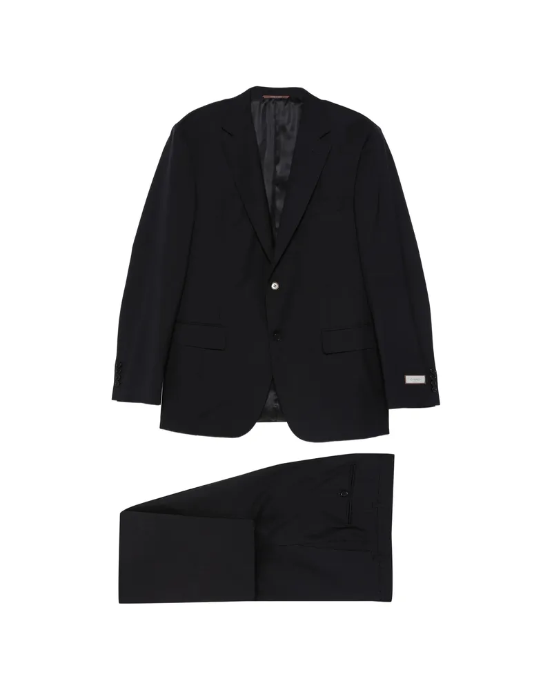 Canali Single-breasted Suit Blue